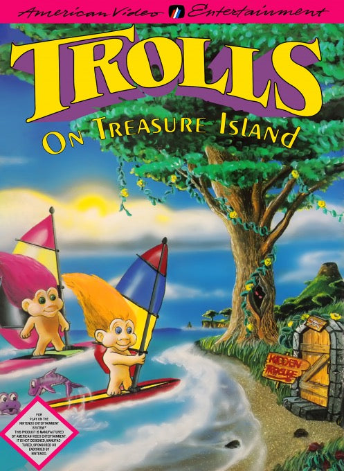 Trolls on Treasure Island Cover Art and Product Photo