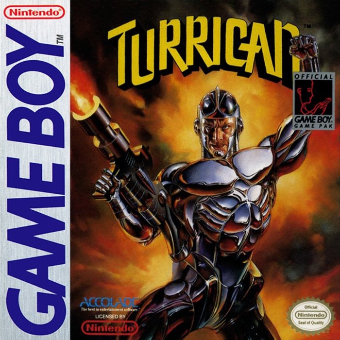Turrican Cover Art