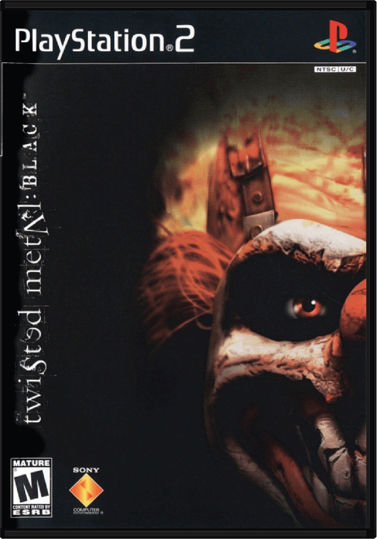 Twisted Metal Black Cover Art and Product Photo