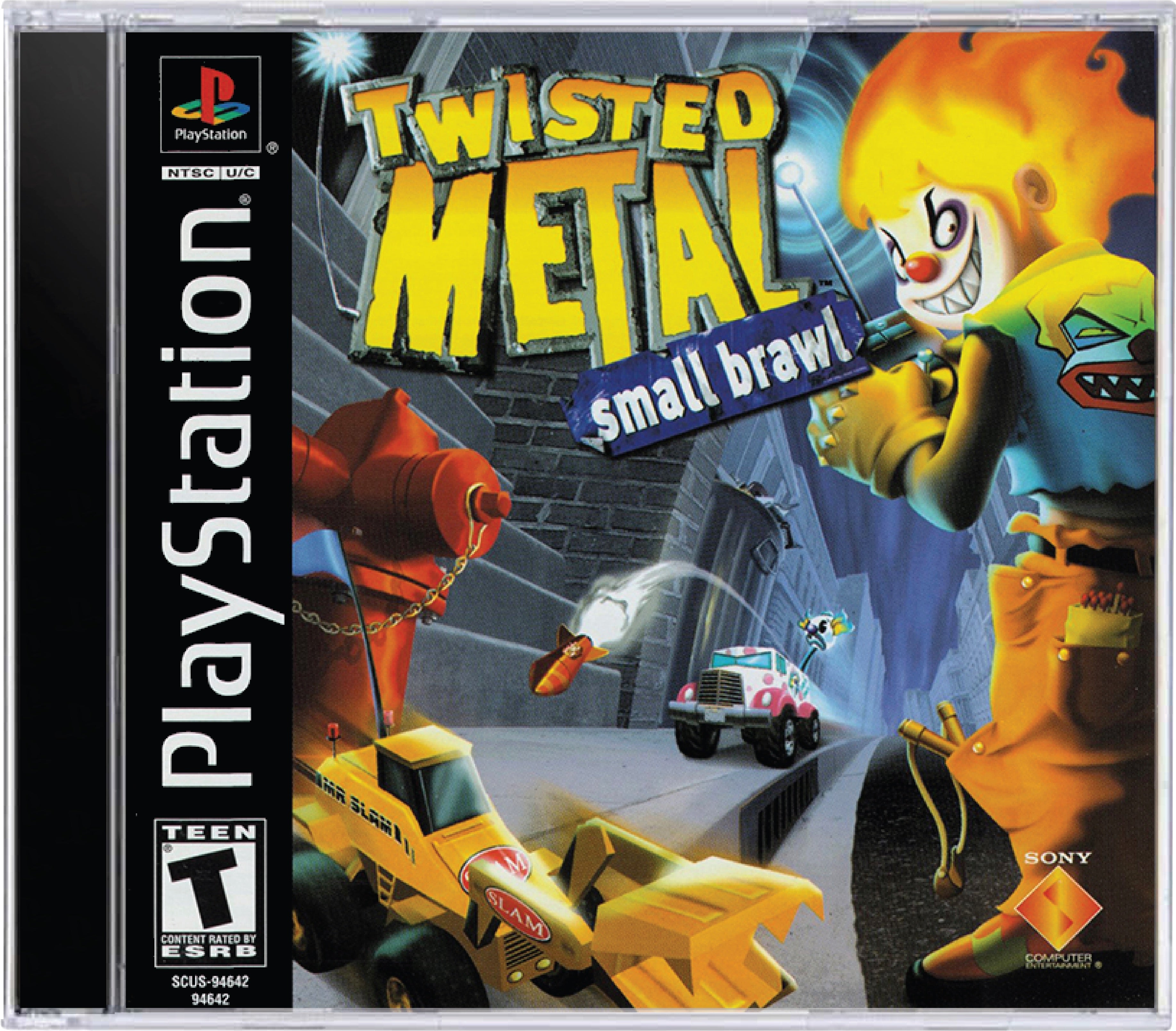 Twisted Metal Small Brawl Cover Art and Product Photo