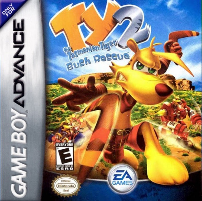 Ty the Tasmanian Tiger 2 Bush Rescue Cover Art