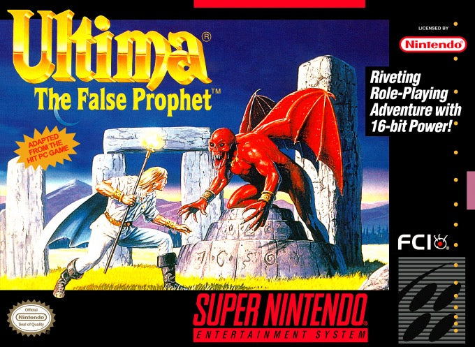 Ultima The False Prophet Cover Art