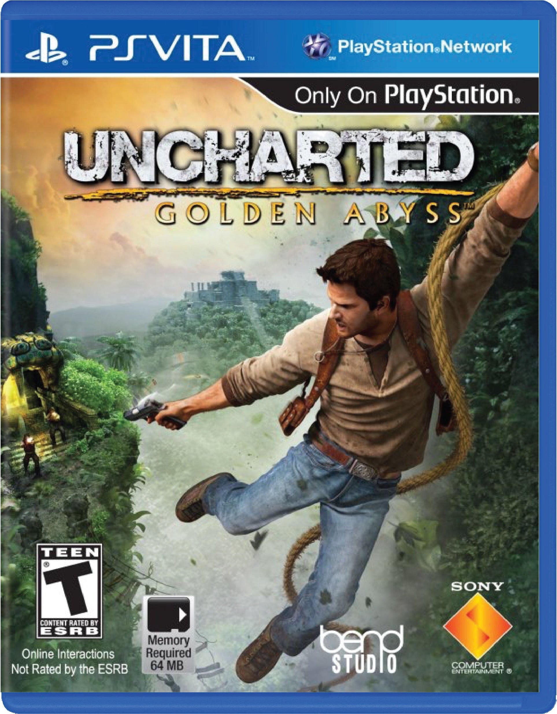Uncharted Golden Abyss Cover Art