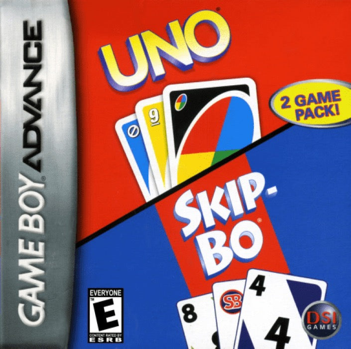 Uno and Skip-Bo Cover Art