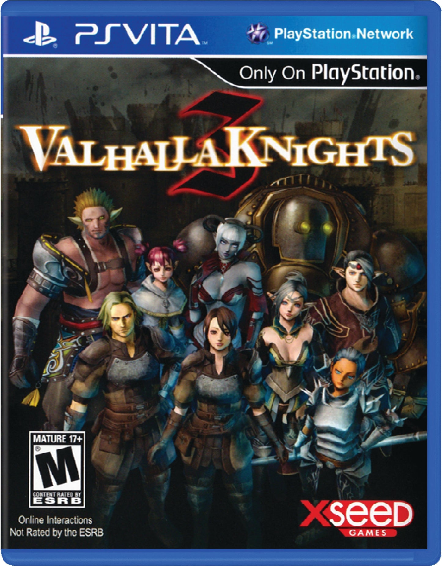 Valhalla Knights 3 Cover Art