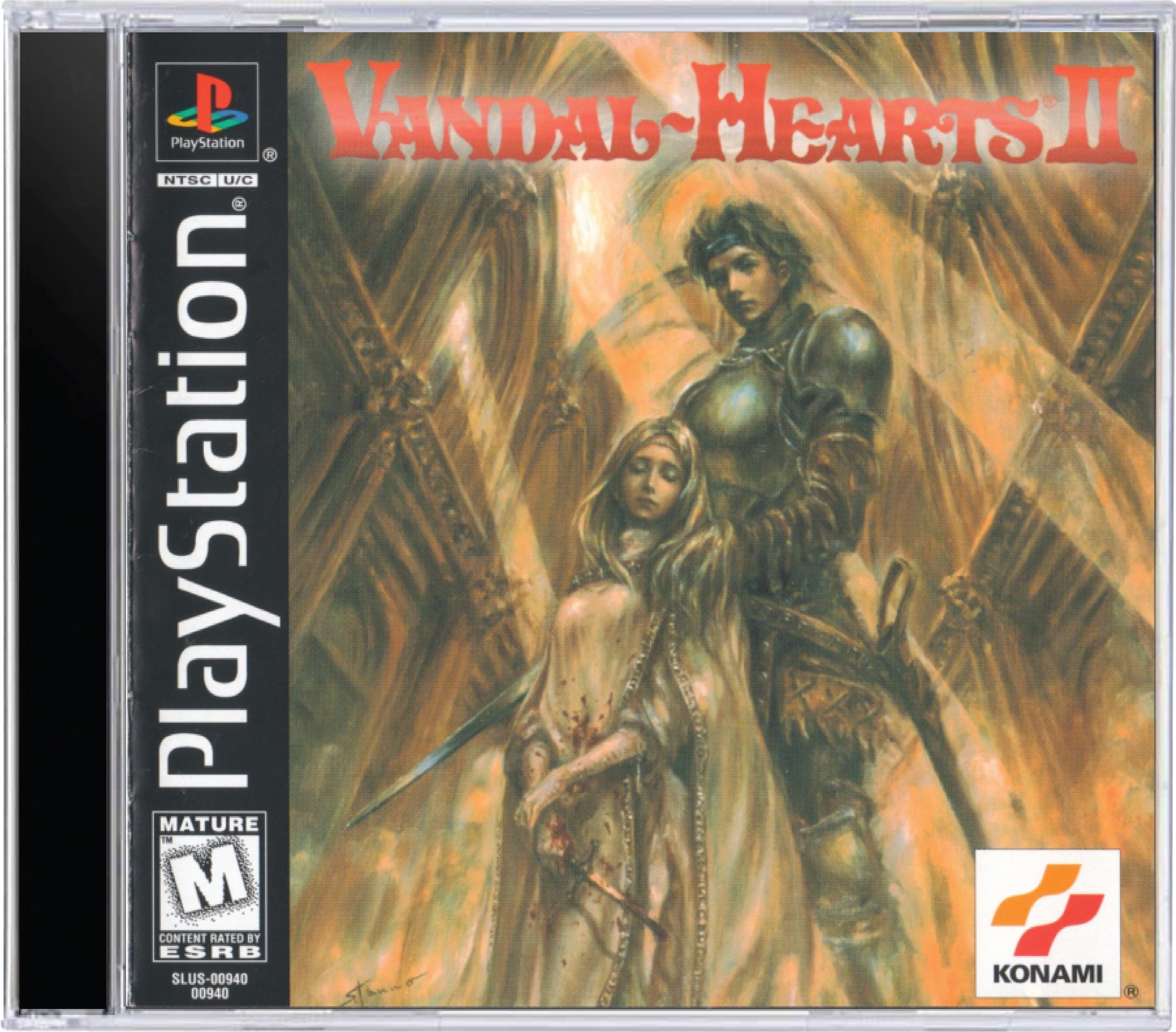 Vandal Hearts 2 Cover Art and Product Photo