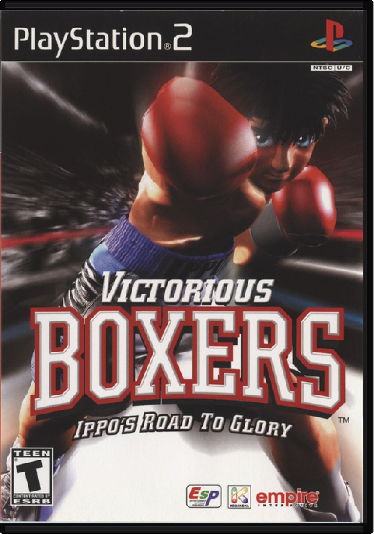 Victorious Boxers Ippo's Road to Glory Cover Art and Product Photo
