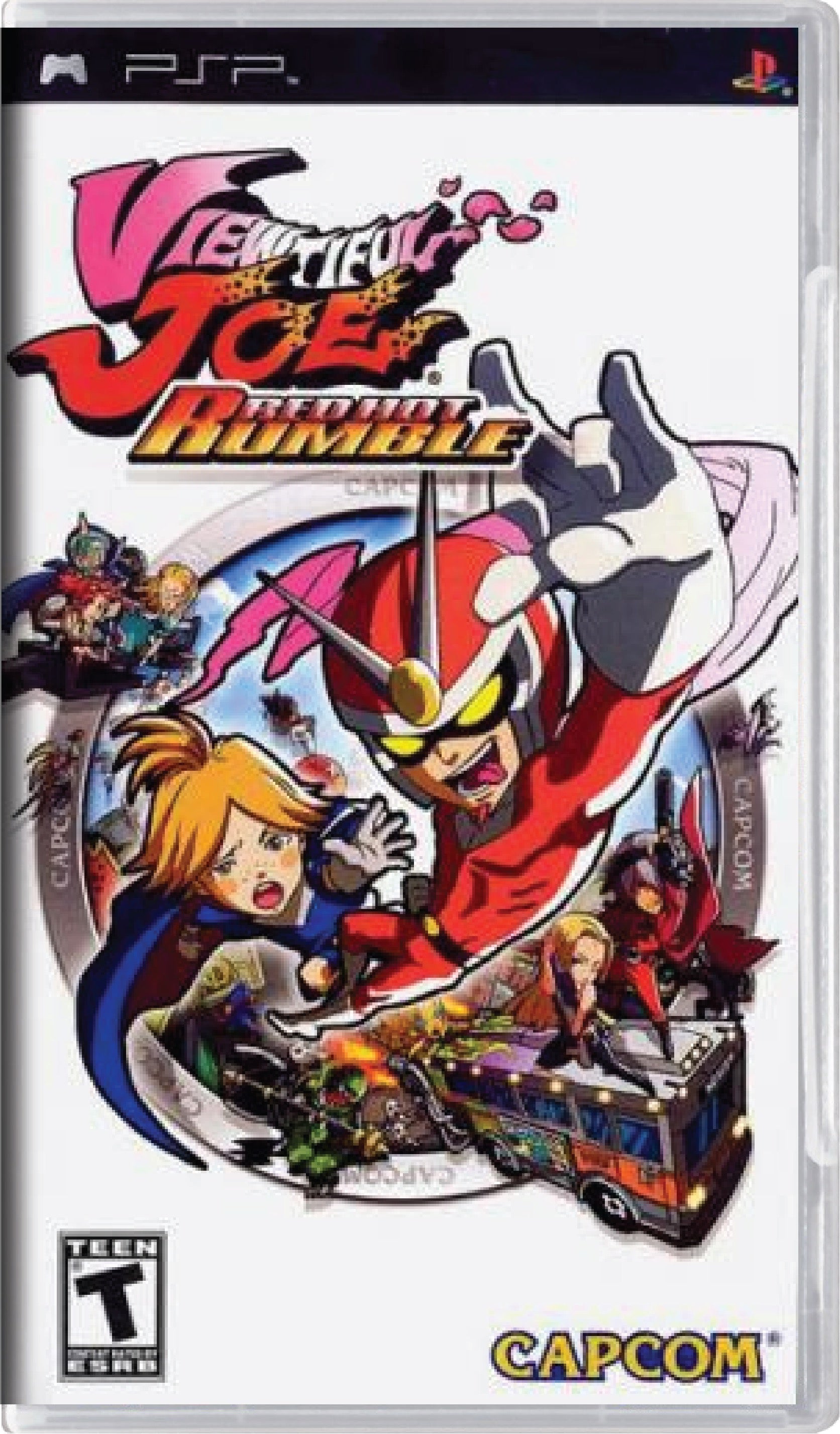 Viewtiful Joe Red Hot Rumble Cover Art
