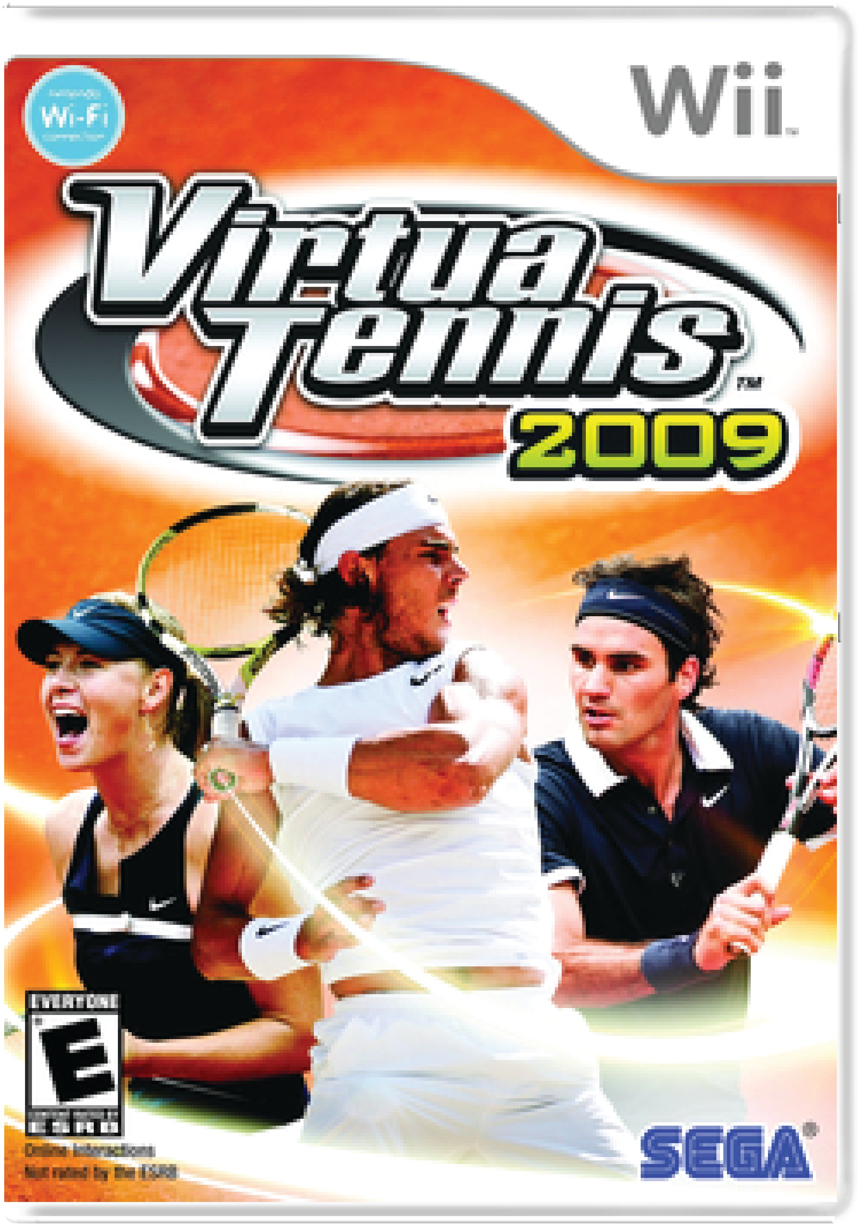 Virtua Tennis 2009 Cover Art