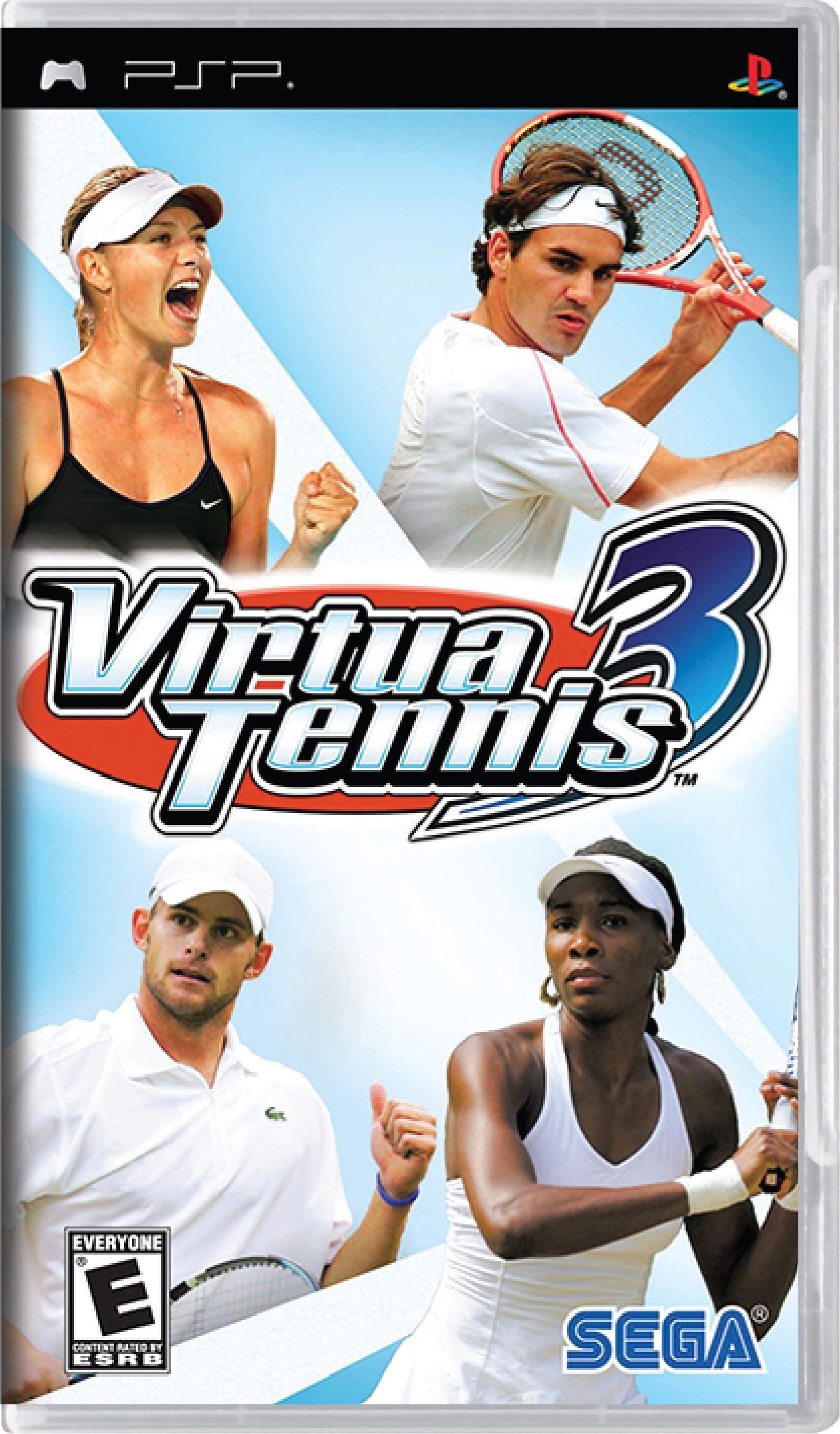 Virtua Tennis 3 Cover Art