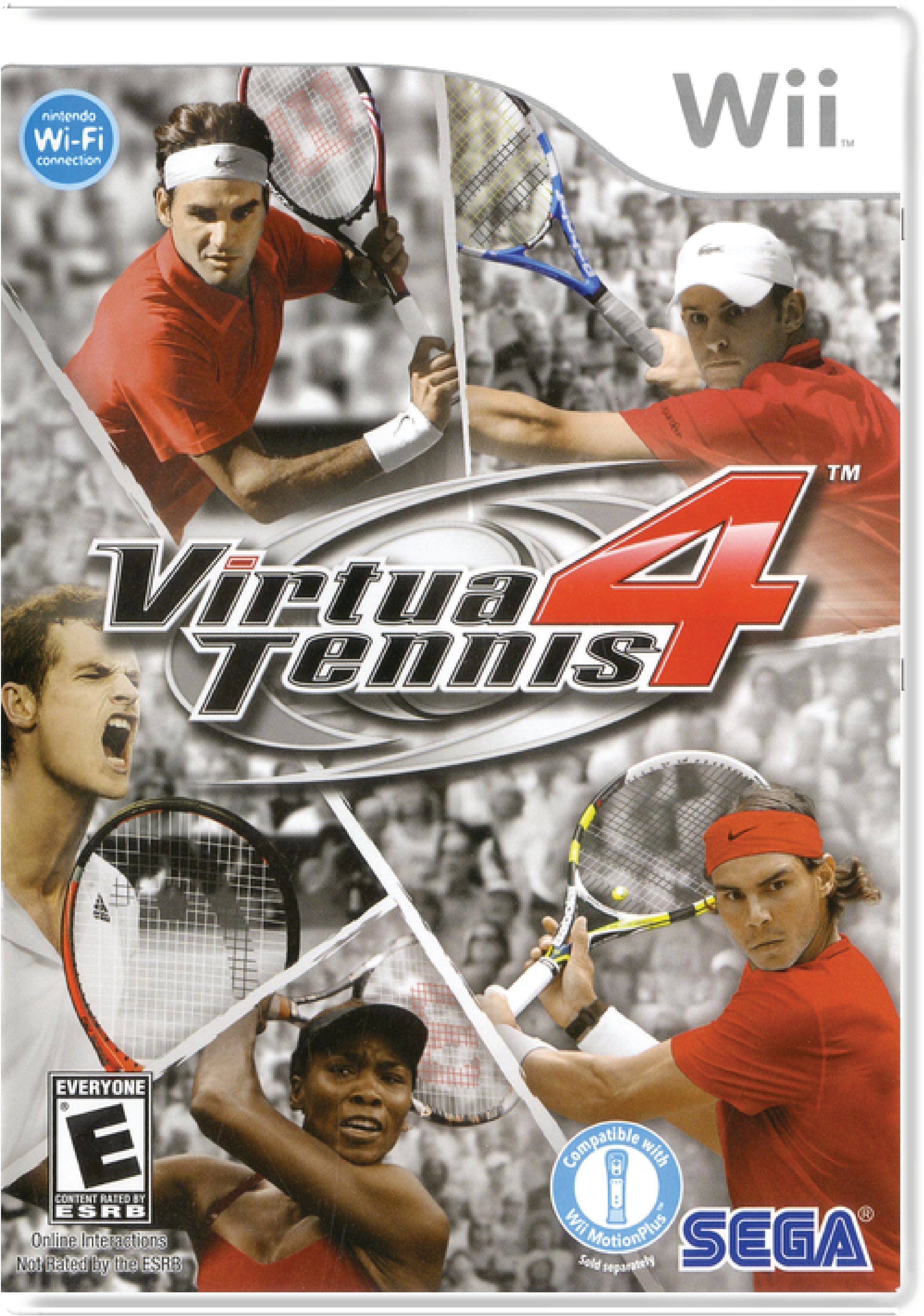Virtua Tennis 4 Cover Art