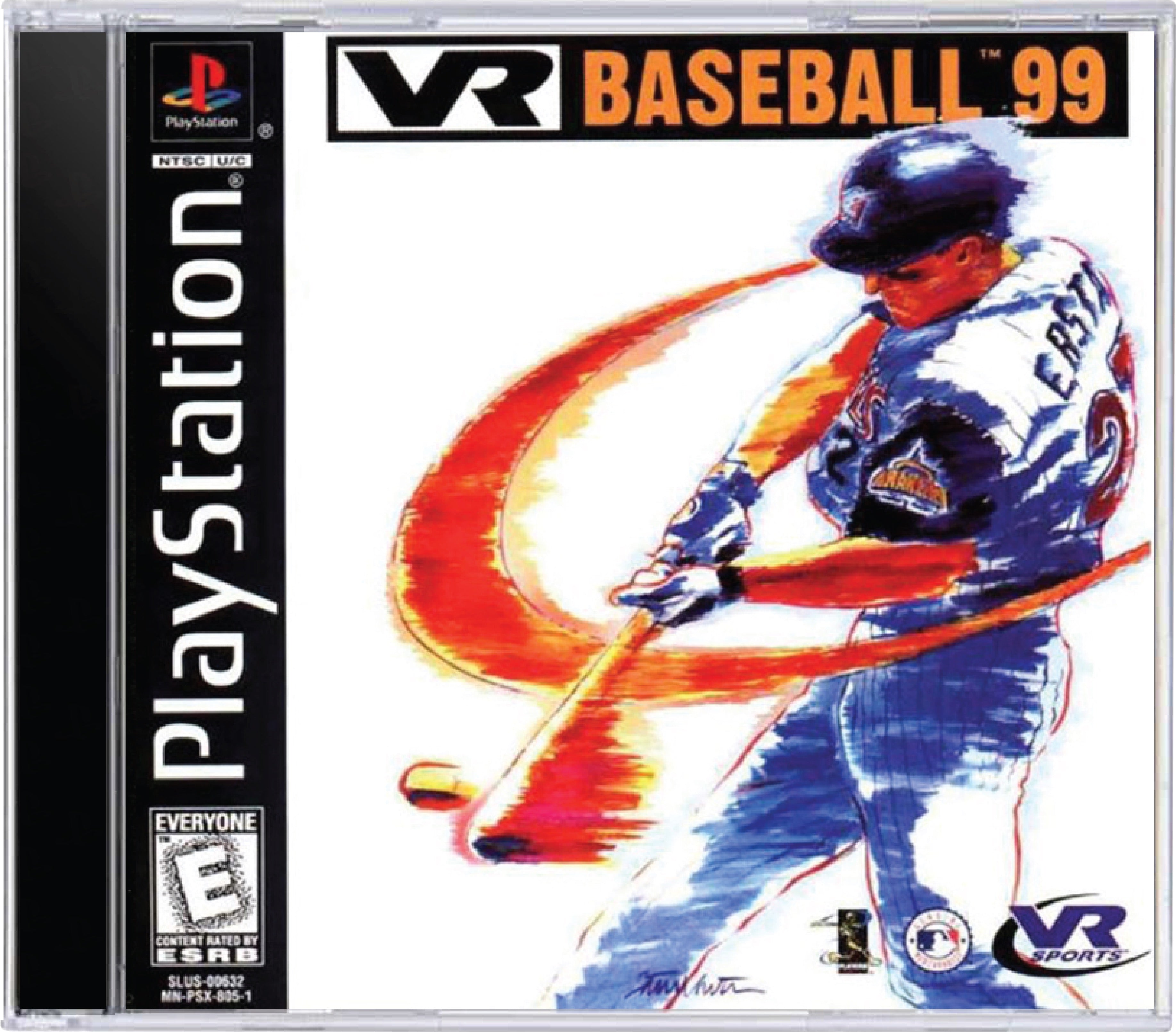 VR Baseball 99 Cover Art and Product Photo