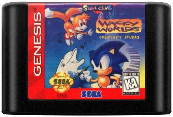 Wacky Worlds Creativity Studio Cartridge