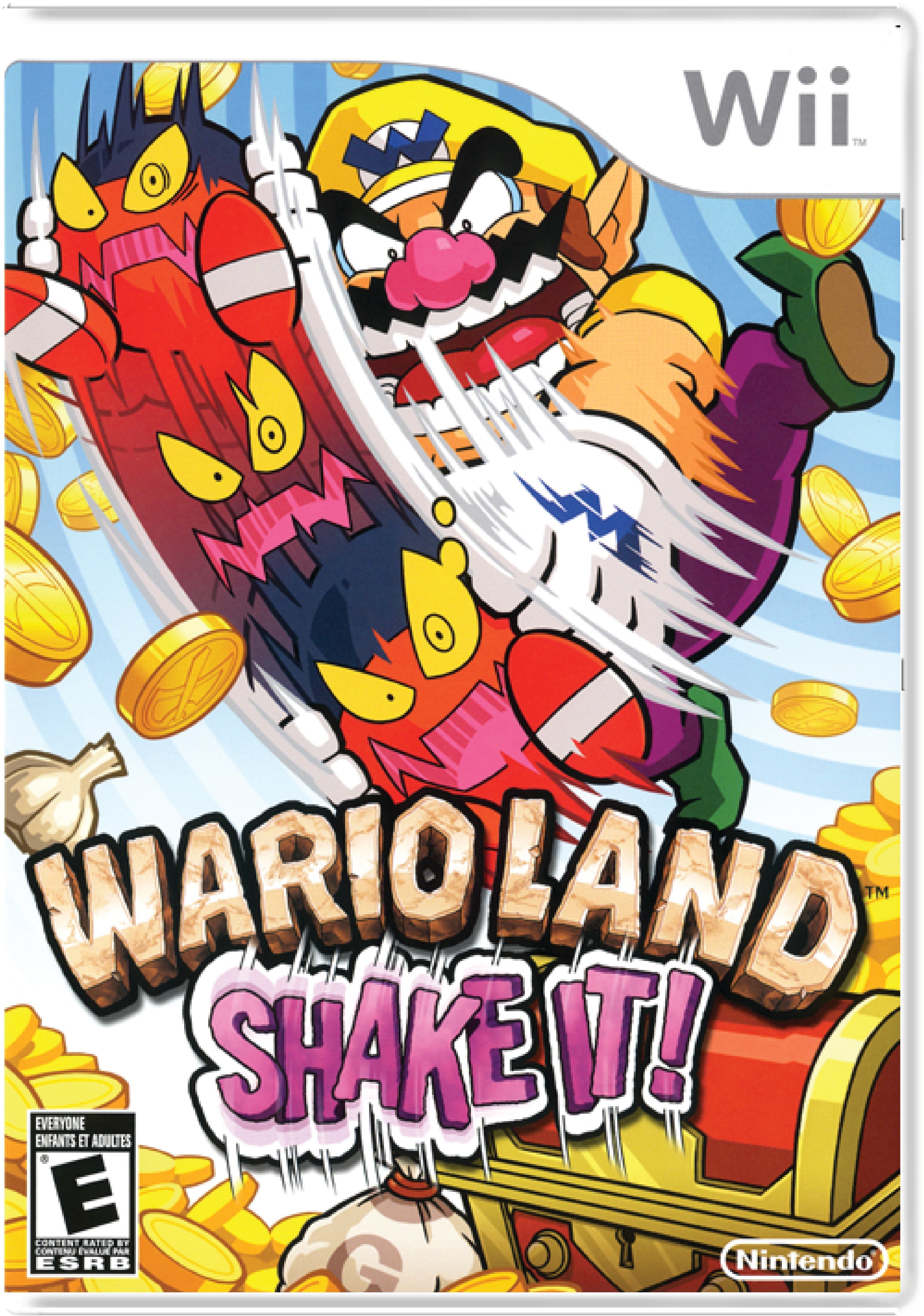 Wario Land Shake It Cover Art