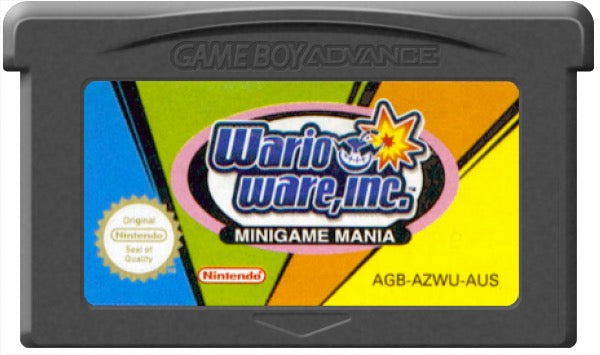 Wario Ware Mega Microgames Cartridge