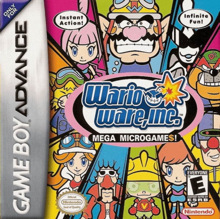 Wario Ware Mega Microgames Cover Art