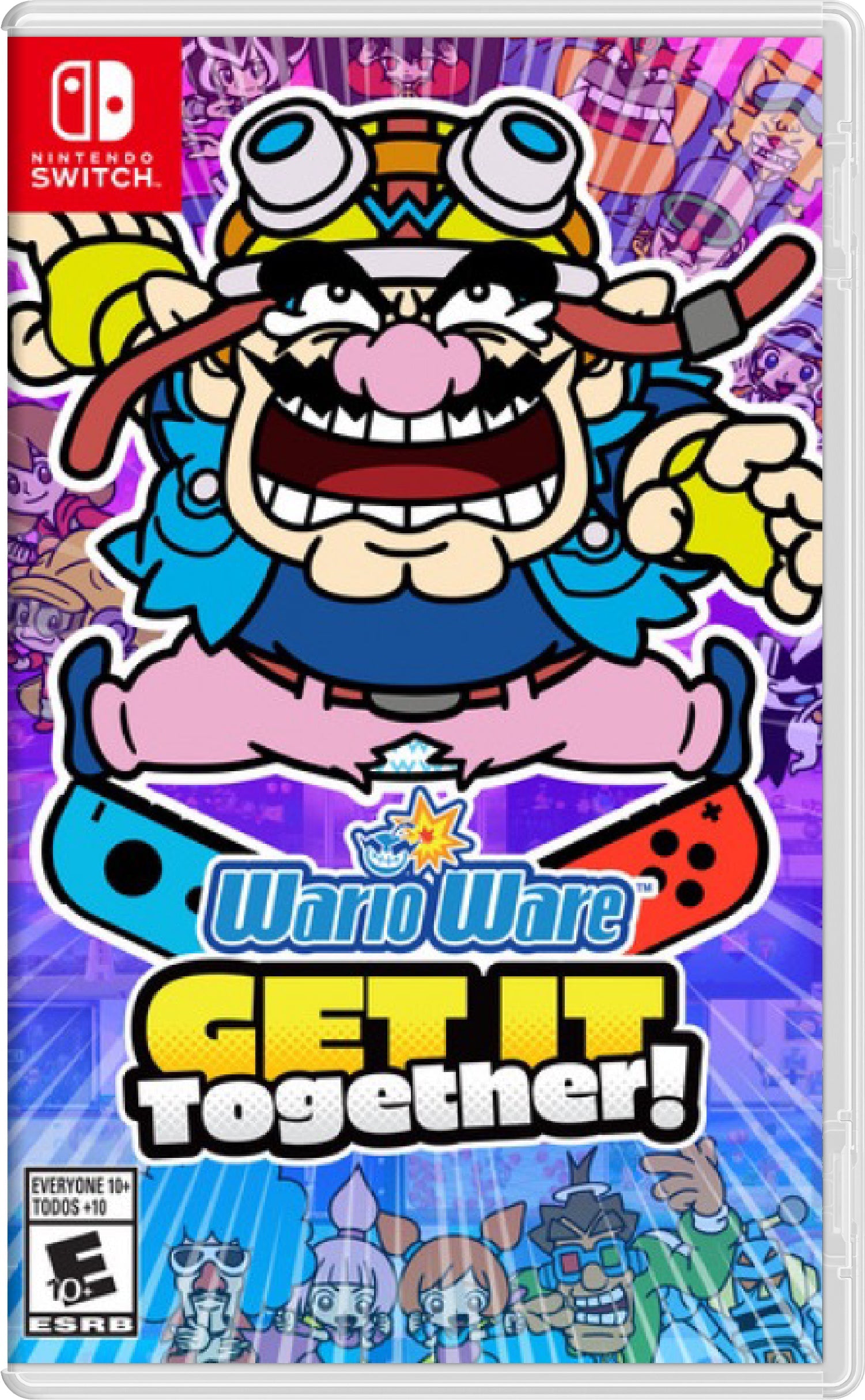 WarioWare Get It Together Cover Art