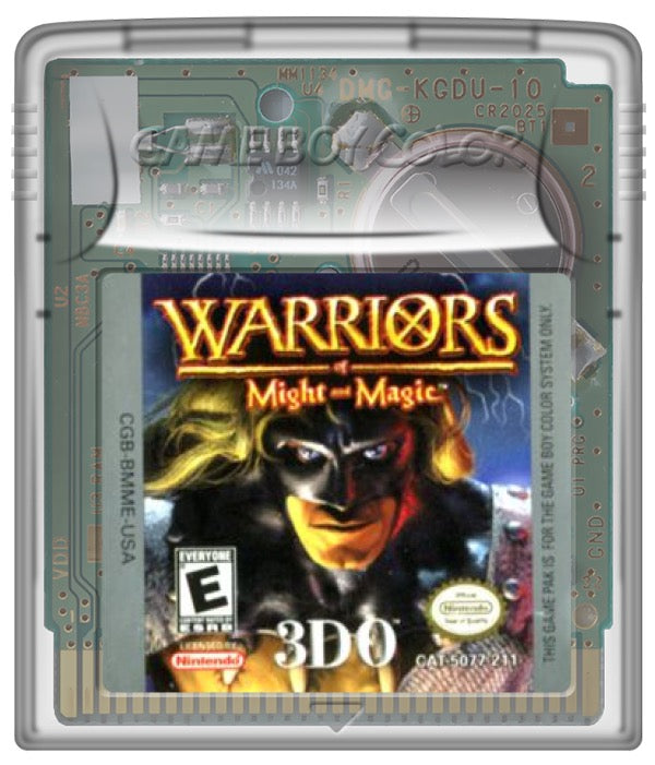 Warriors of Might and Magic Cartridge