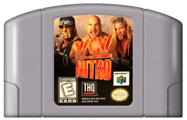 WCW Nitro Cover Art and Product Photo