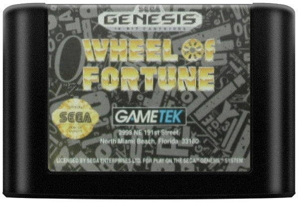 Wheel of Fortune Cartridge