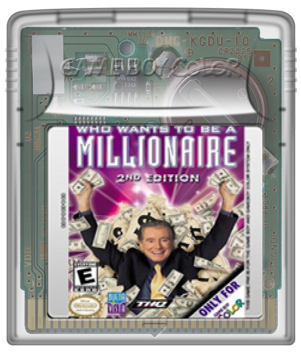 Who Wants To Be A Millionaire 2nd Edition Cartridge