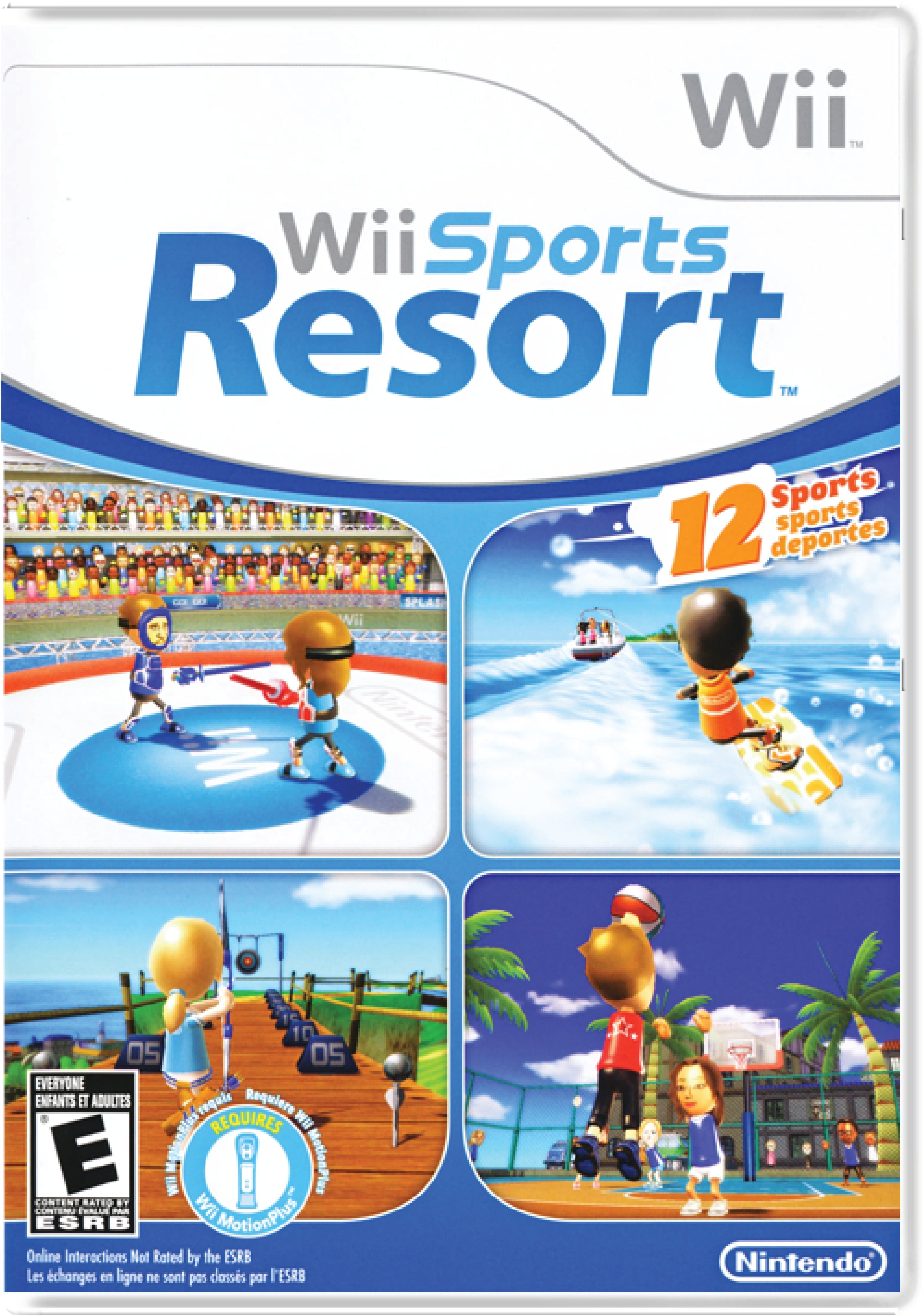Wii Sports Resort Cover Art