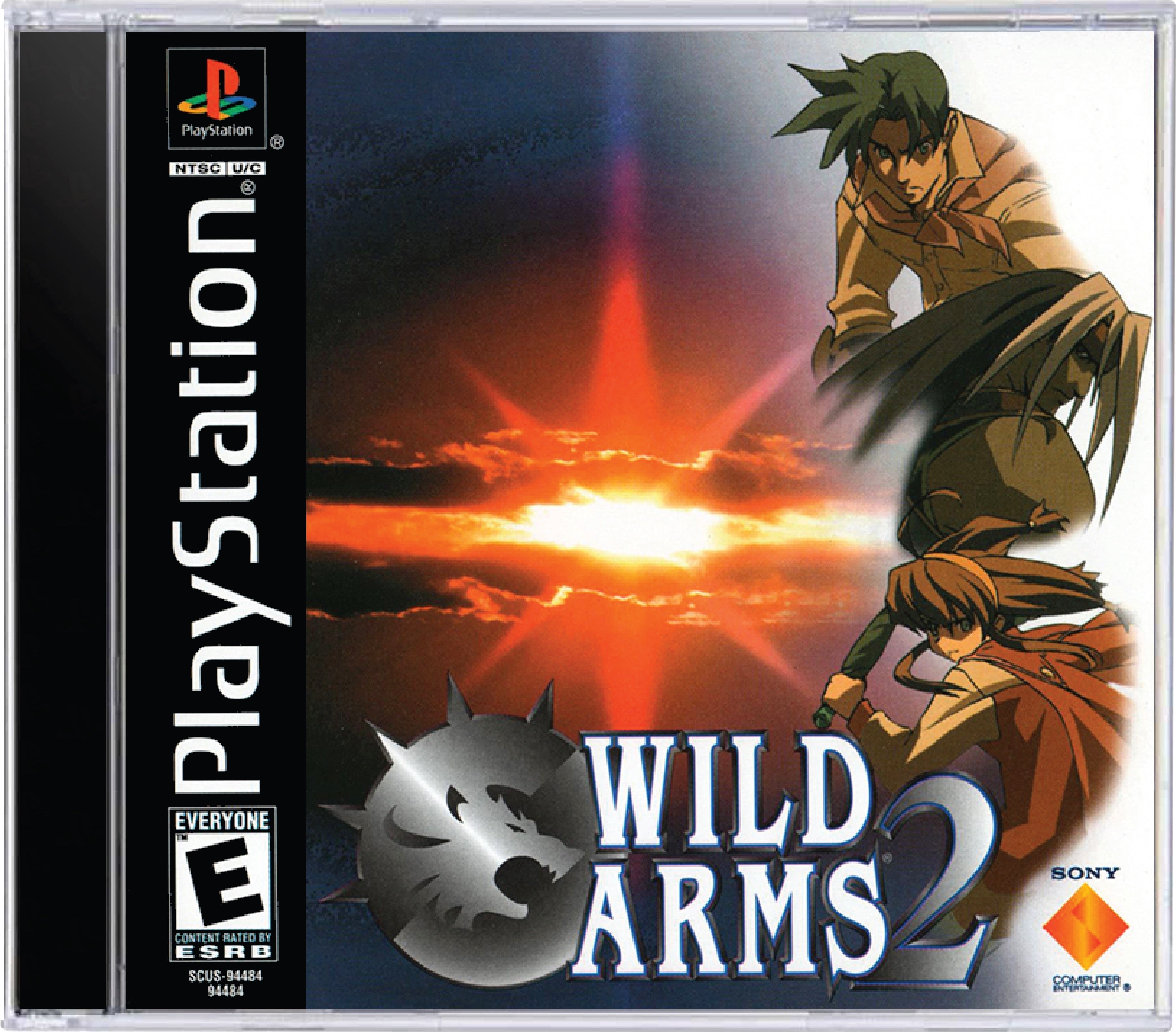 Wild Arms 2 Cover Art and Product Photo