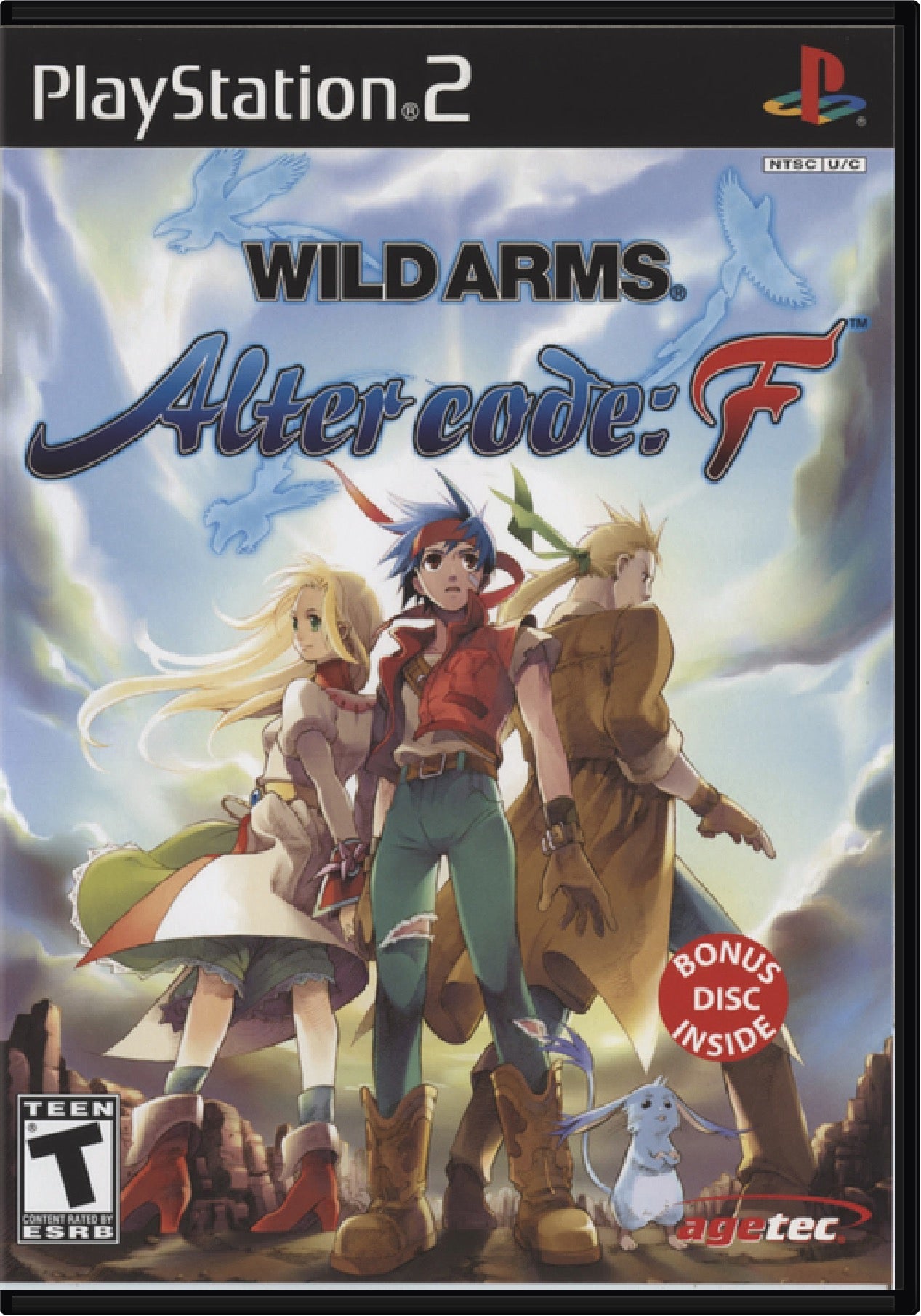 Wild ARMs Alter Code F Cover Art and Product Photo