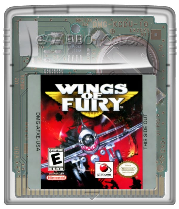 Wings of Fury Cartridge