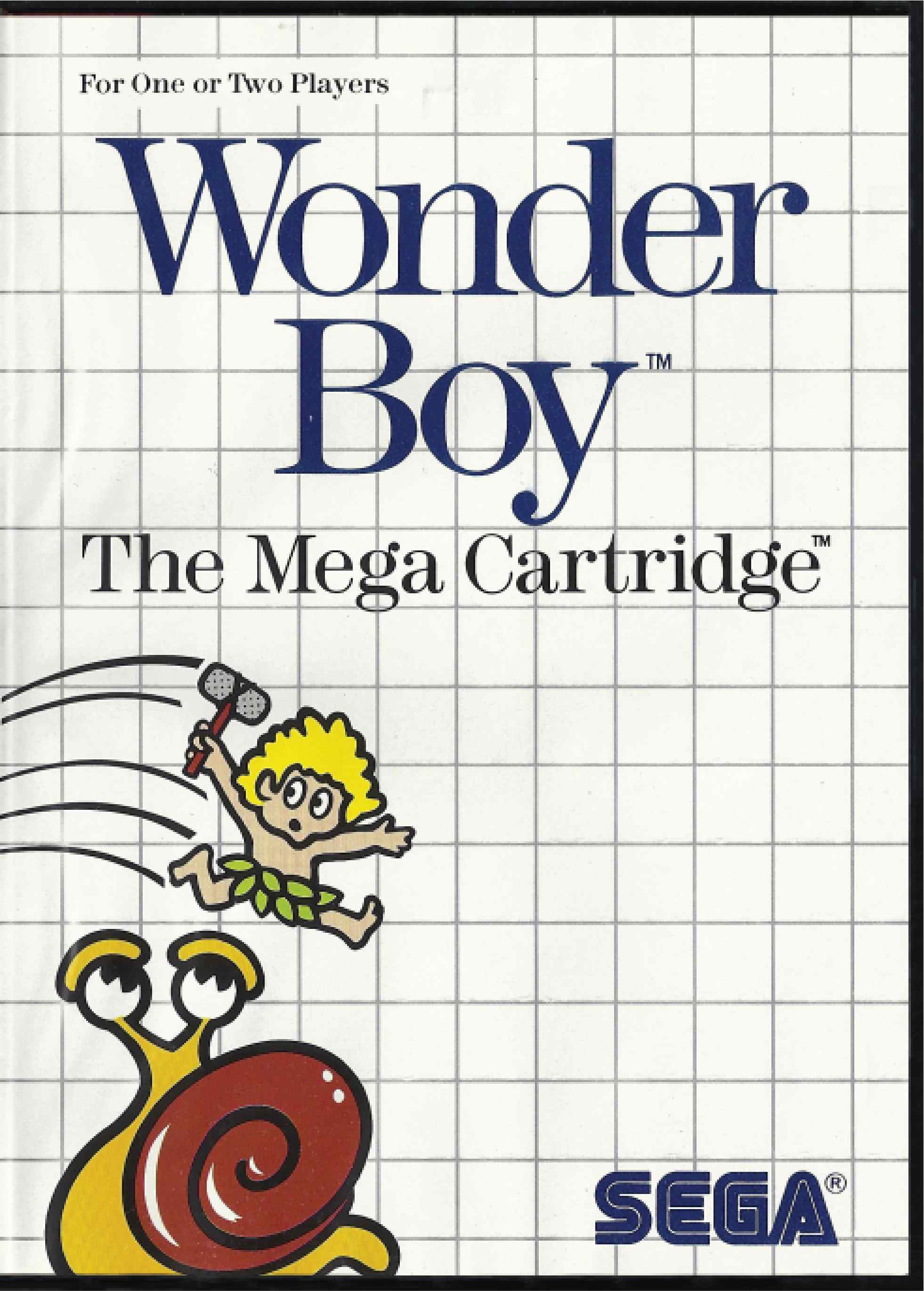 Wonder Boy Cover Art