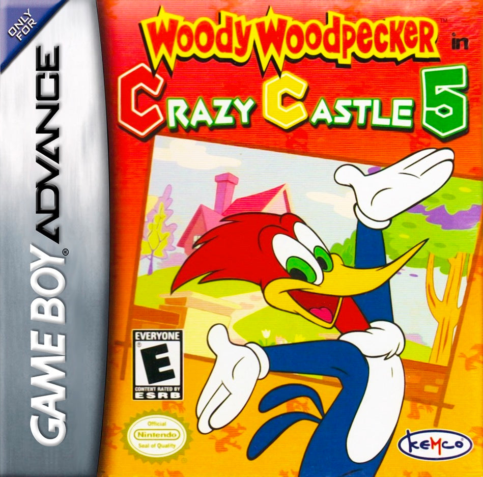 Woody Woodpecker in Crazy Castle 5 Cover Art