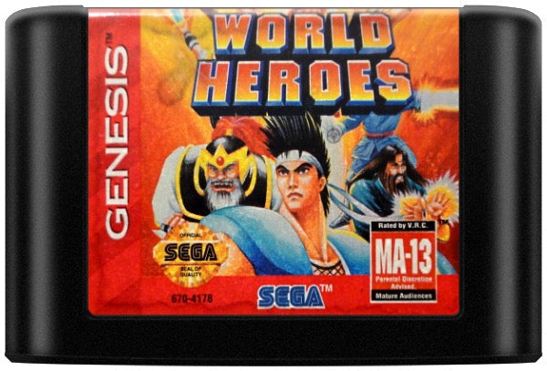 World Heroes Cartridge