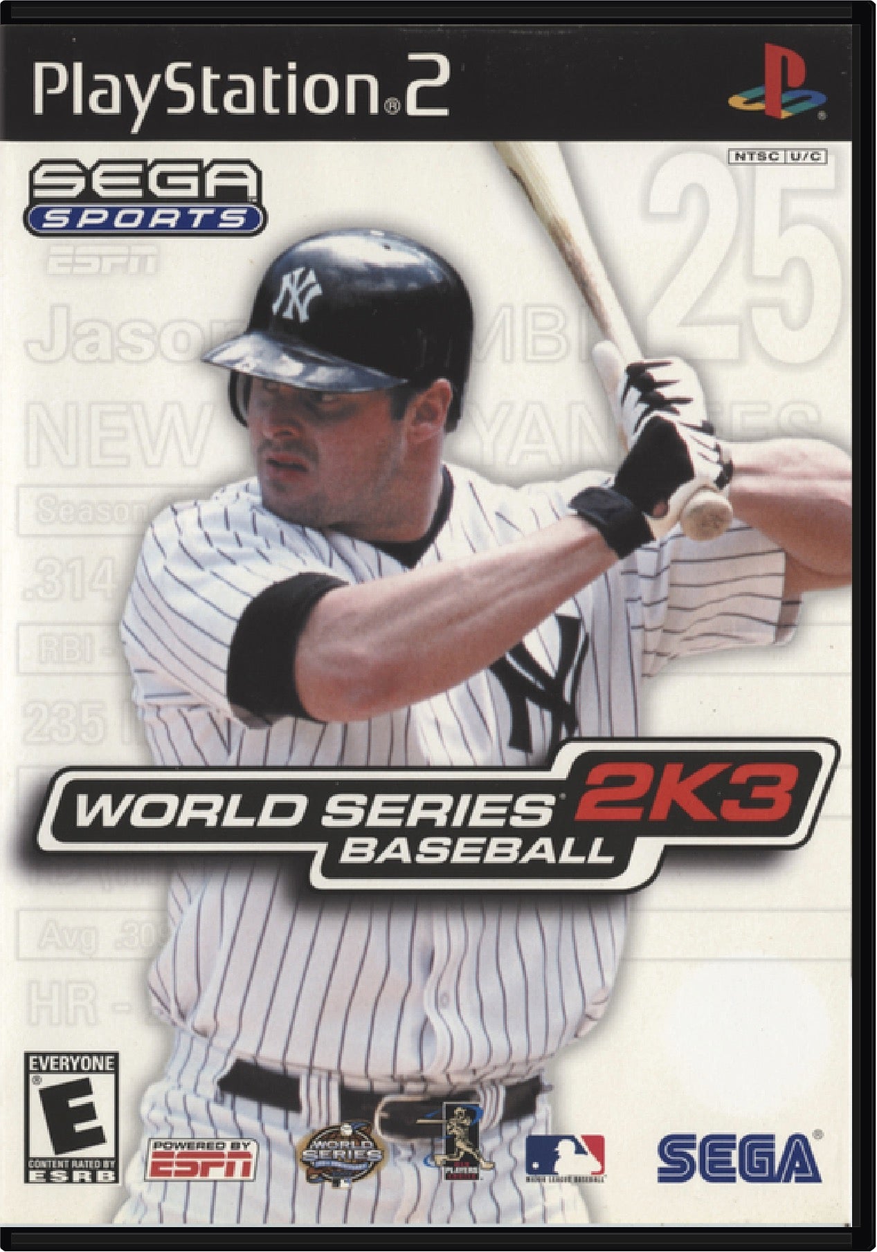 World Series Baseball 2K3 Cover Art and Product Photo
