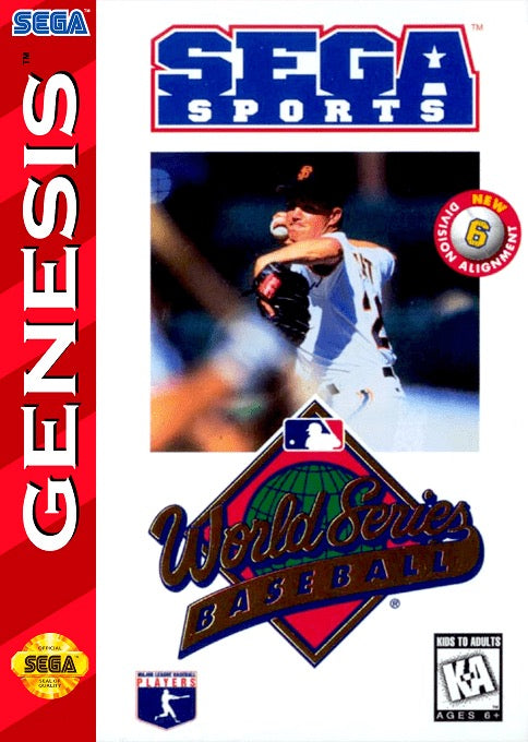 World Series Baseball 95 Cover Art