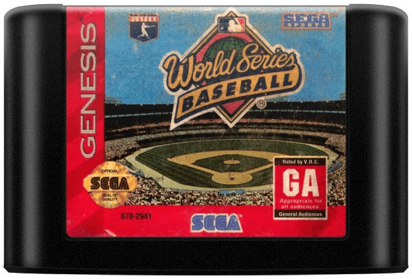 World Series Baseball Cartridge