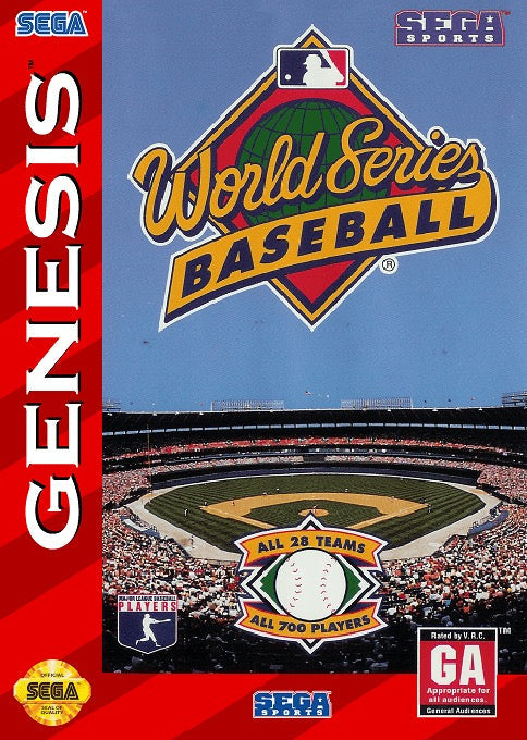 World Series Baseball Cover Art