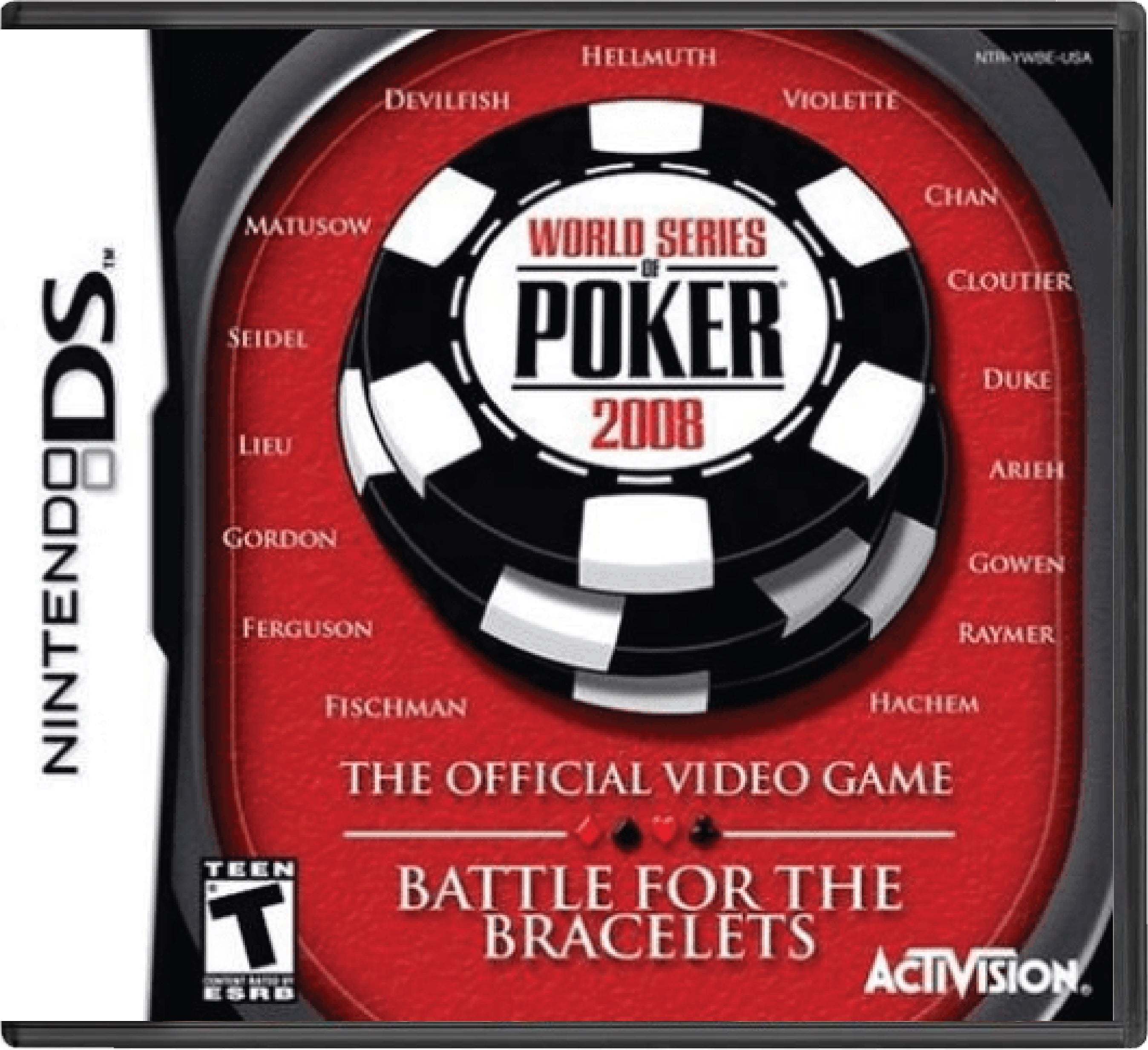 World Series Of Poker 2008 Cover Art