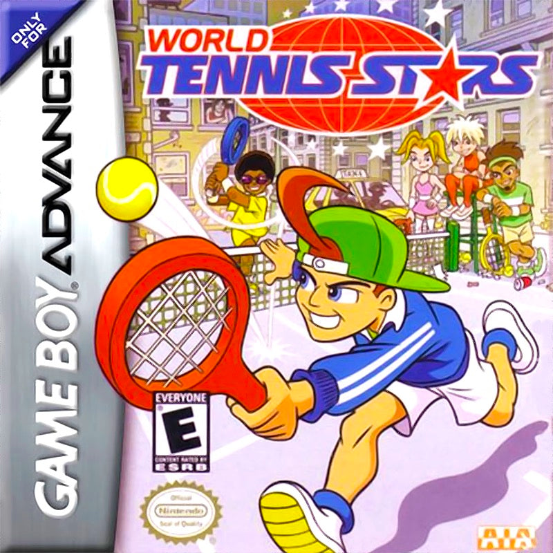 World Tennis Stars Cover Art