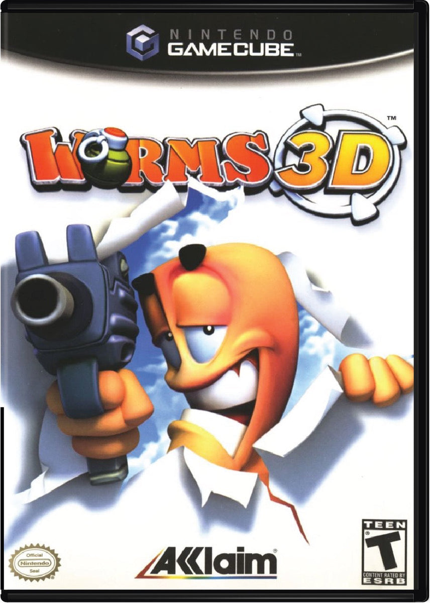 Worms 3D for Nintendo GameCube TVGC