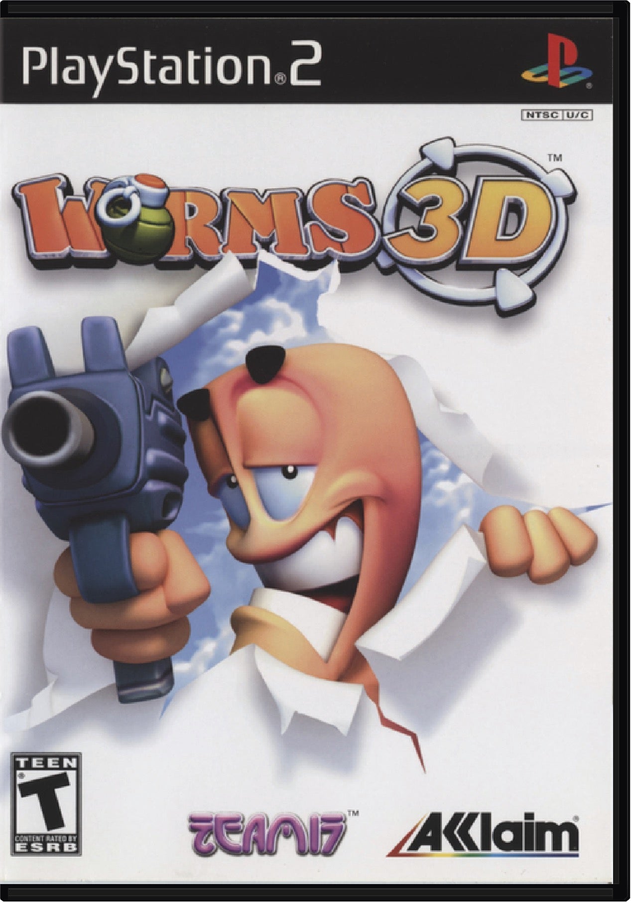 Worms 3D Cover Art and Product Photo