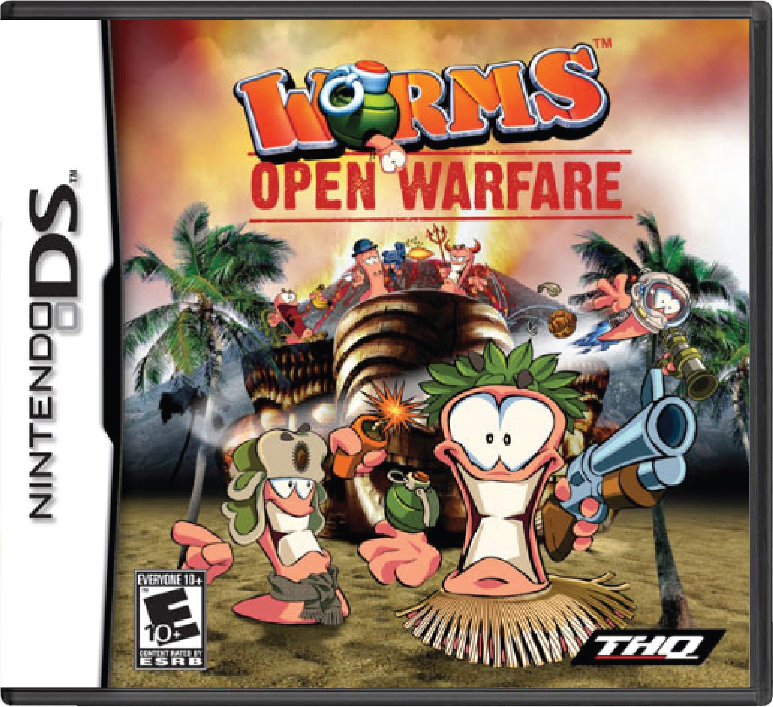 Worms Open Warfare Cover Art