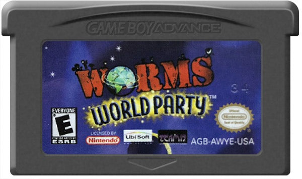 Worms World Party Cartridge