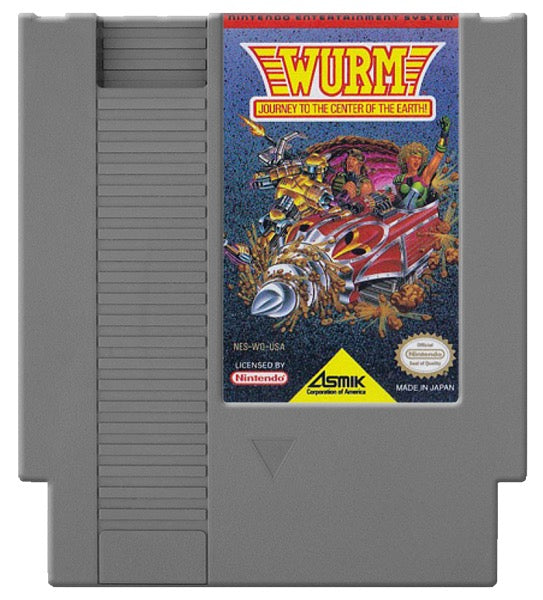 Wurm Journey to the Center of the Earth Cover Art and Product Photo