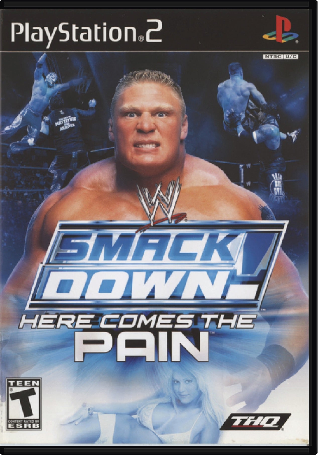 WWE Smackdown Here Comes the Pain Cover Art and Product Photo