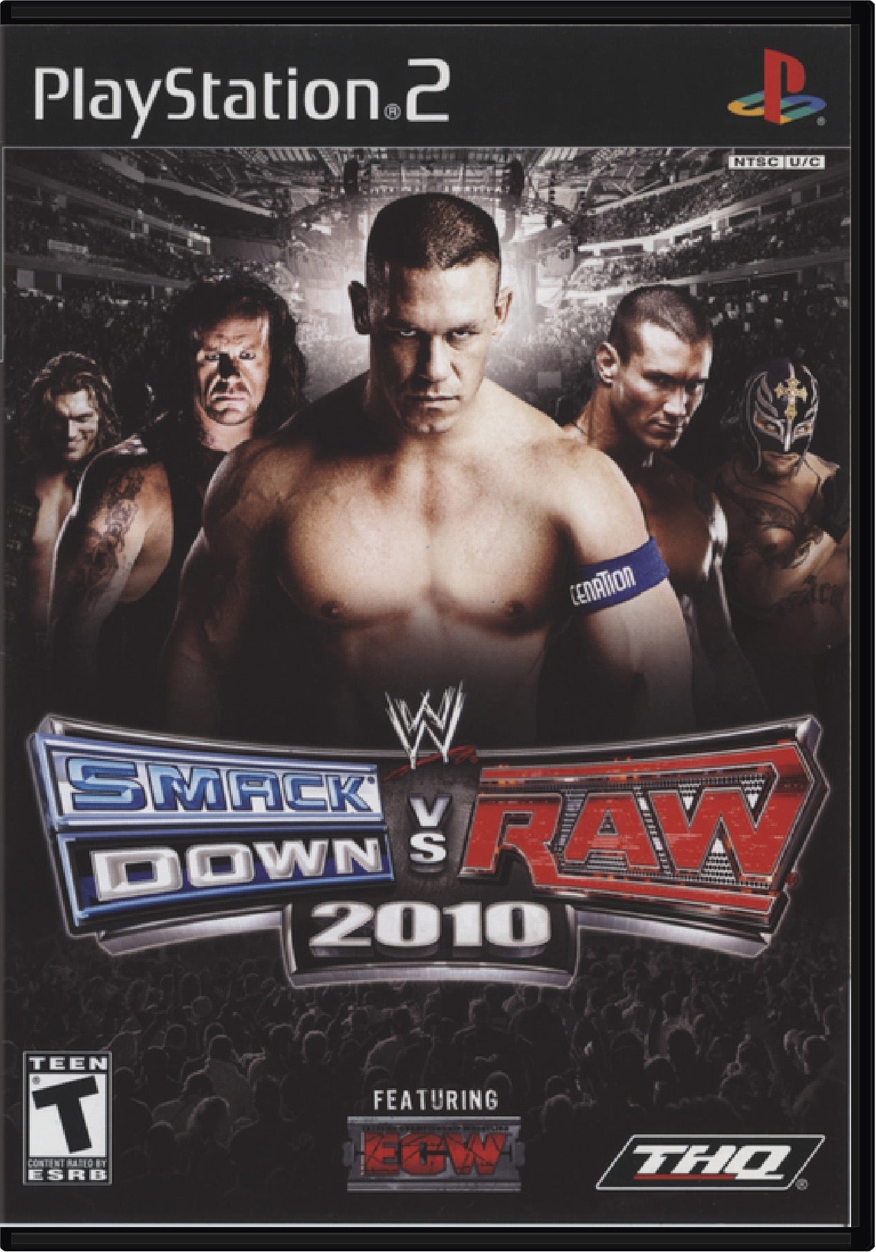WWE Smackdown vs Raw 2010 Cover Art and Product Photo