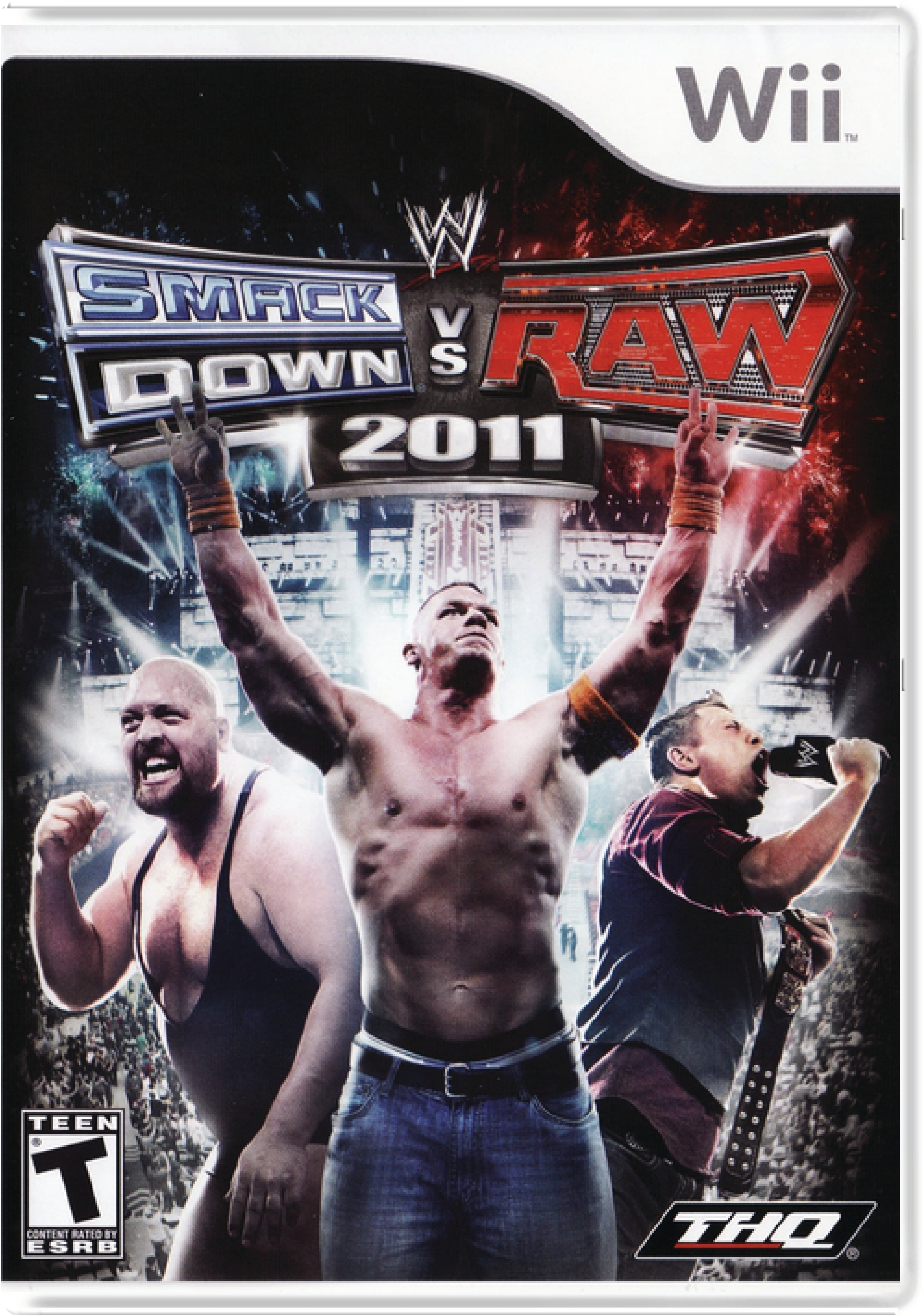 WWE Smackdown vs. Raw 2011 Cover Art