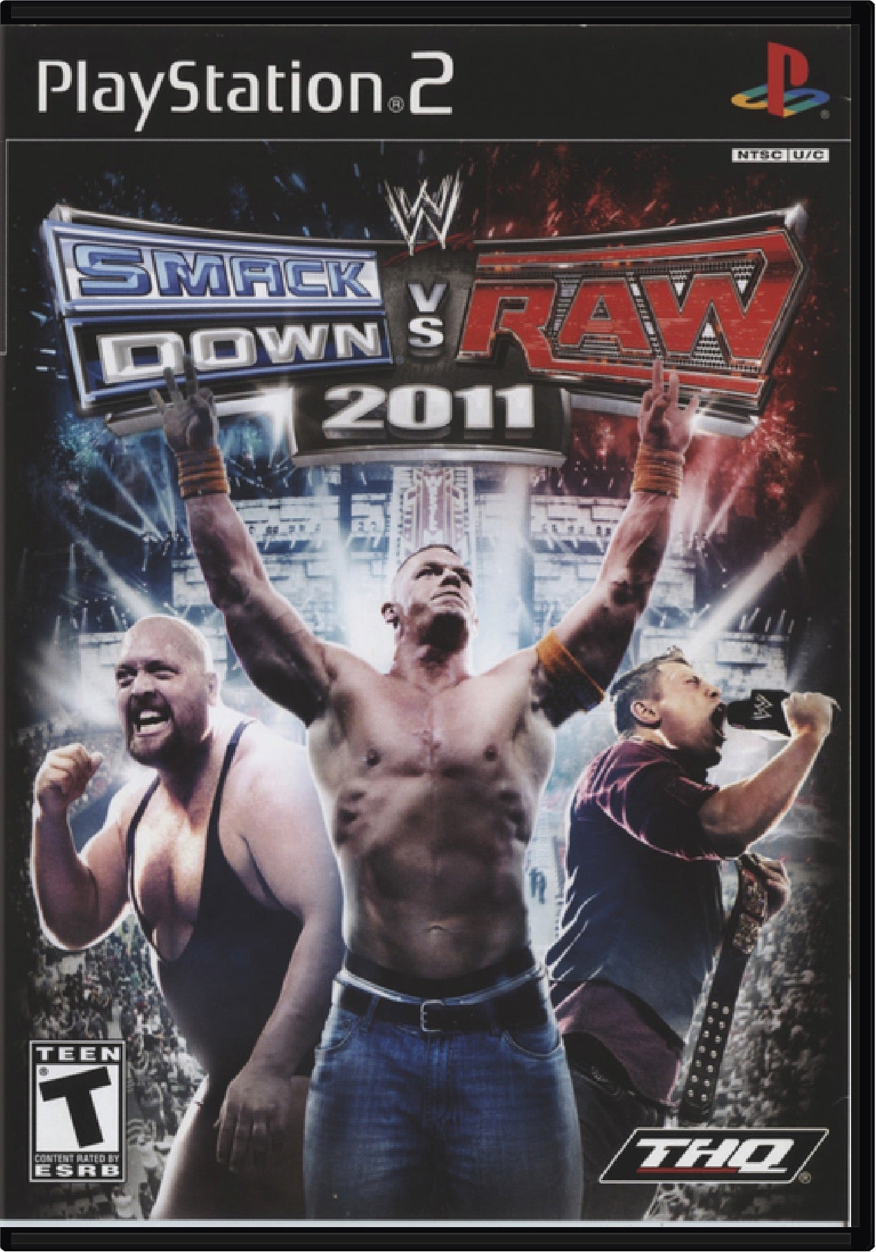 WWE Smackdown vs Raw 2011 Cover Art and Product Photo