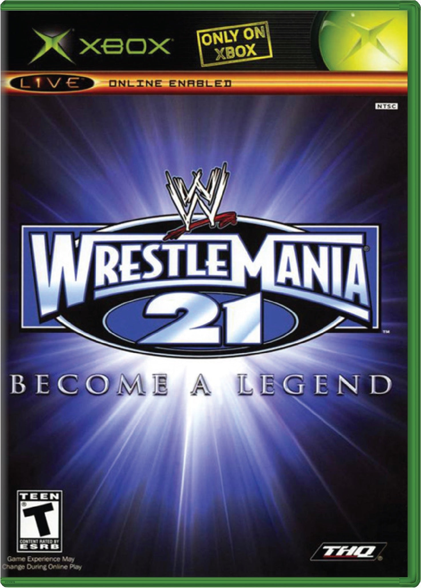 WWE Wrestlemania 21 Cover Art