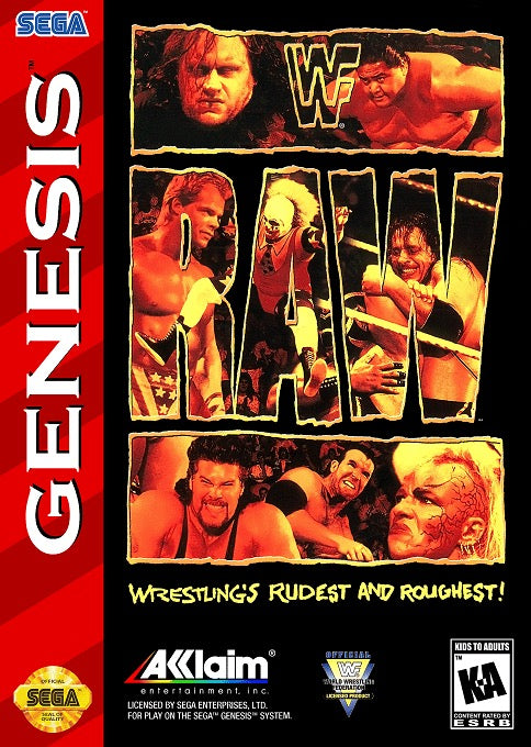 WWF Raw Cover Art