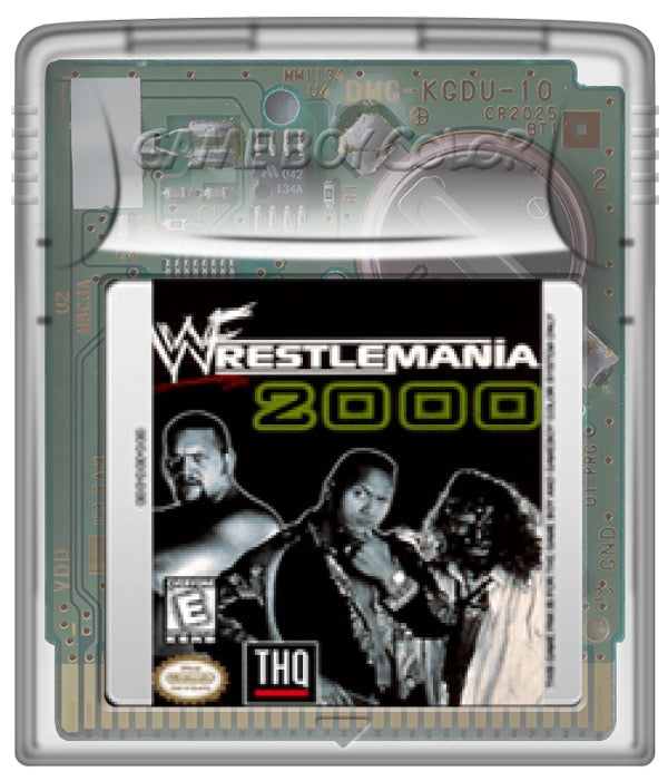 WWF Wrestlemania 2000 Cartridge